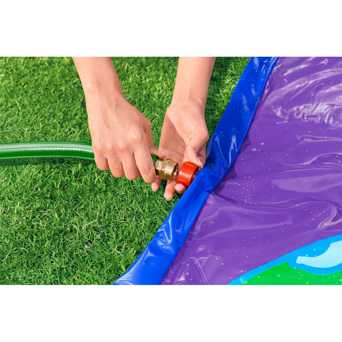 Tobogan acvatic Bestway 488 x 138 cm Glisant Double